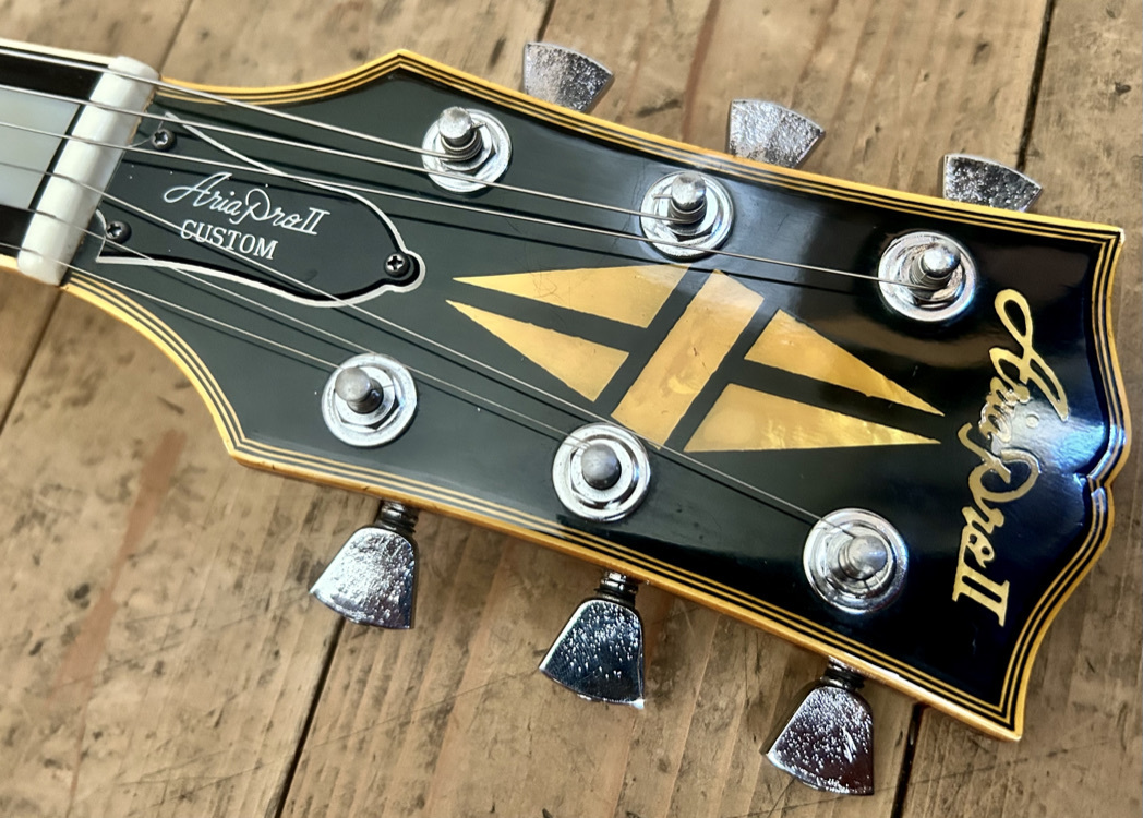 鳴良個体 Aria Pro II Les Paul Custom LCシリーズ 1970's マツモク製