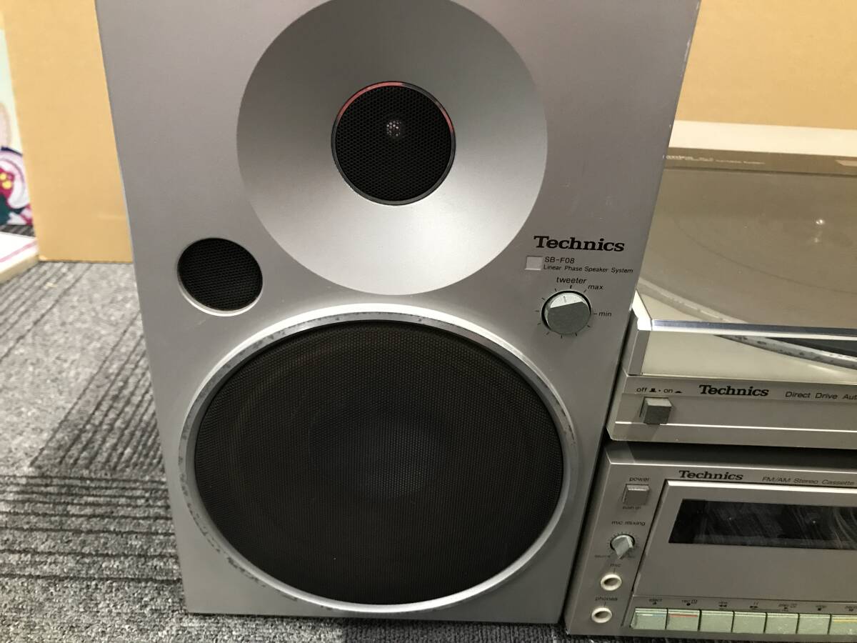 ☆Technics☆システムコンポ☆SL-5 SA-K5 SB-F08☆LP ターンテーブル