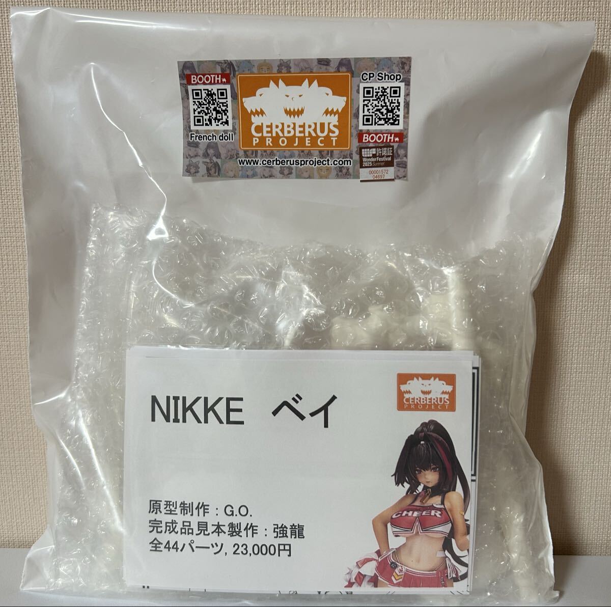 新品未開封 NIKKE ベイ 未塗装未組立 ガレージキット 版権正規品 