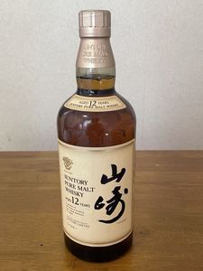 山崎　12年　箱無し　700ml サントリー シングルモルトウイスキー 山崎 ウイスキー 12年 43度 正規