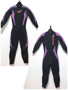 美品 BREAKER OUT ブレーカーアウト ウェットスーツ 着丈 約138cm 5mm 黒 ブラック ピン