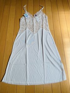 旭化成ベンベルグ グンゼ キュプラ素材 豪華レース スリップ GUNZE Mサイズ 未使用保管品