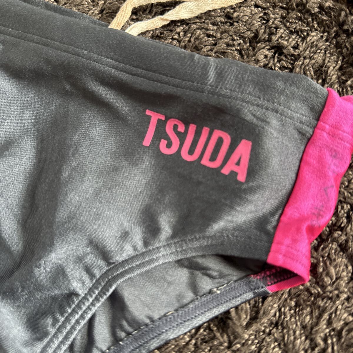 アシックス 競パン スイミング 水着 競泳水着　津田学園 asics Vパン 競泳用パンツ_4