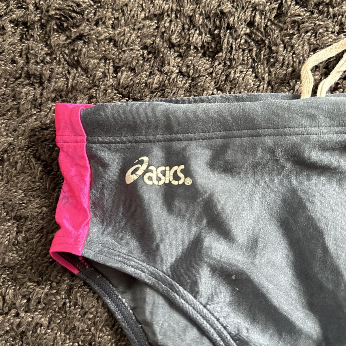 アシックス 競パン スイミング 水着 競泳水着　津田学園 asics Vパン 競泳用パンツ_5