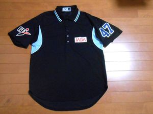 ＢＦＪ　全日本野球協会　ＪＡＢＡ　日本野球連盟　都市対抗　アンパイアシャツ 【審判・