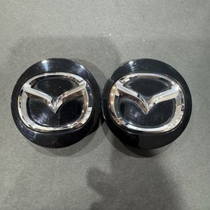 送料込み！ マツダ MAZDA センターキャップ ホイールキャップ ブラック K3954 外径約57ミ