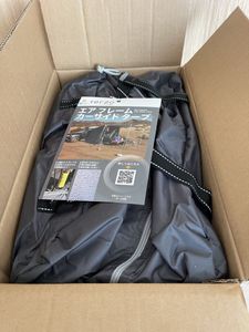 最安値　Terzo テルッツォ EA314 車用タープ エアフレーム カーサイドタープ ブラック 新