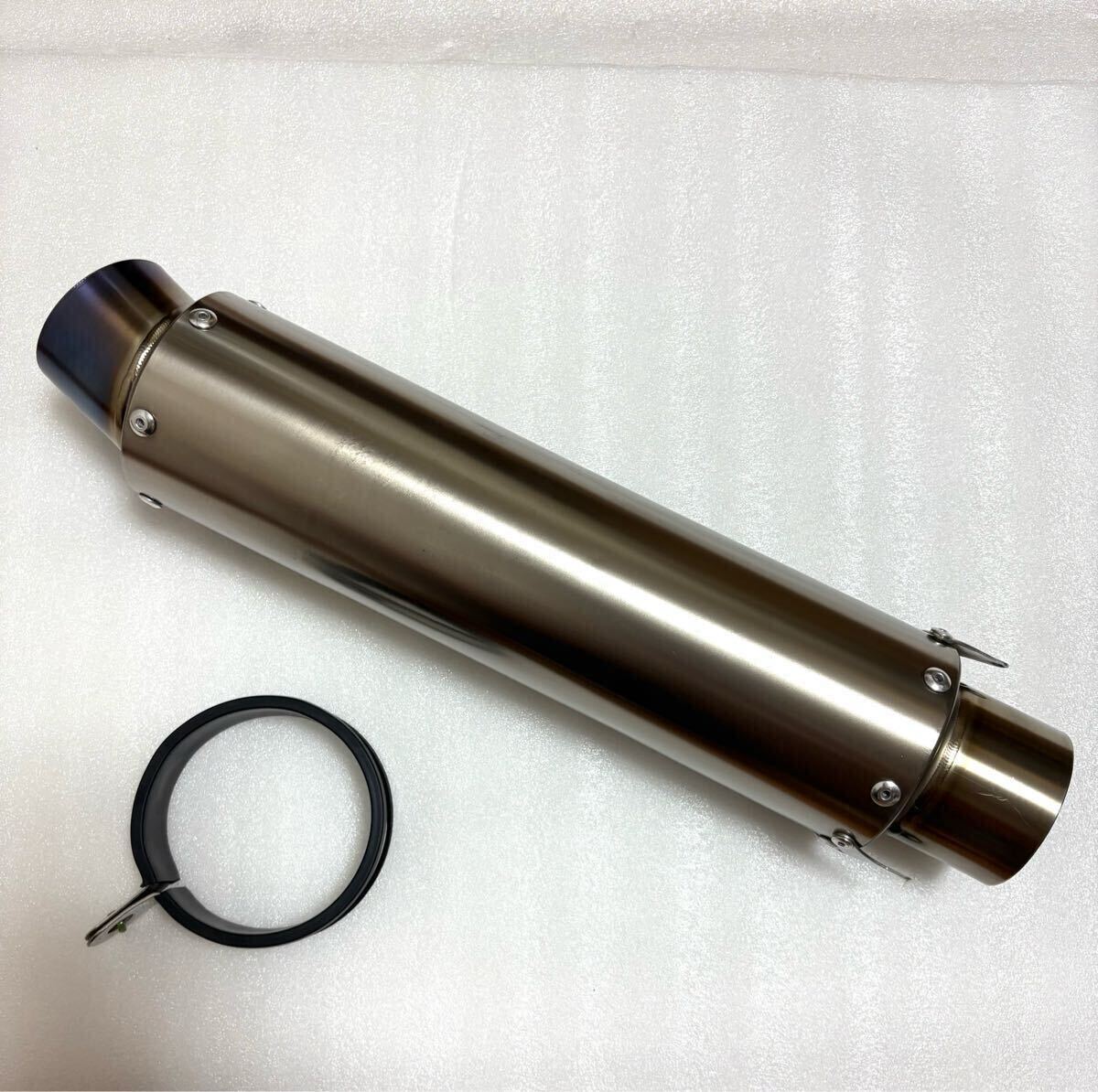 送料無料 激レア美品 プロドラッグ ワンオフ 汎用 チタン サイレンサー
