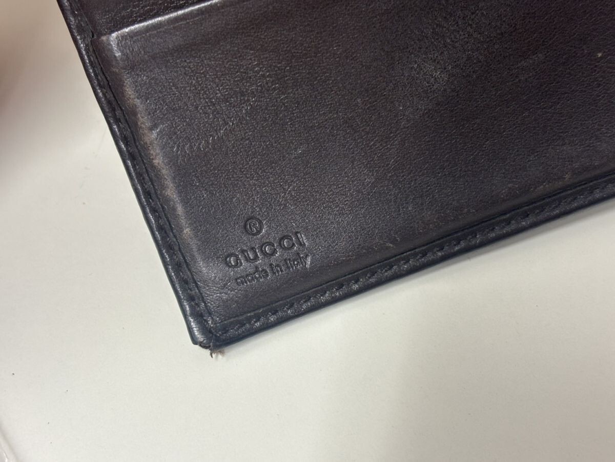 F3603-X1-2798 GUCCI グッチ 二つ折り 財布 257015 GGキャンバス 画像参照 現状品①(グッチ)｜売買された ...