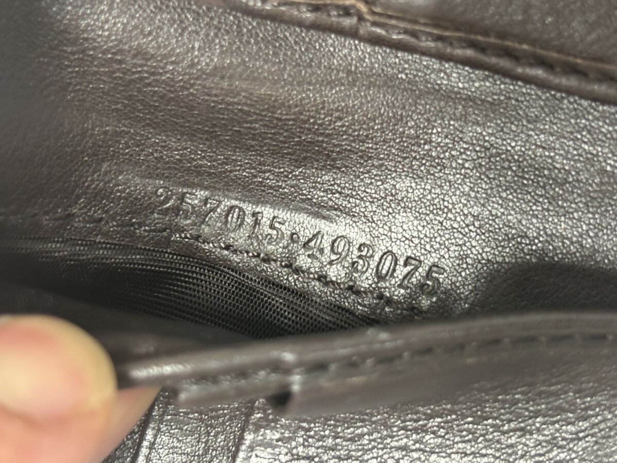 F3603-X1-2798 GUCCI グッチ 二つ折り 財布 257015 GGキャンバス 画像参照 現状品①(グッチ)｜売買された ...