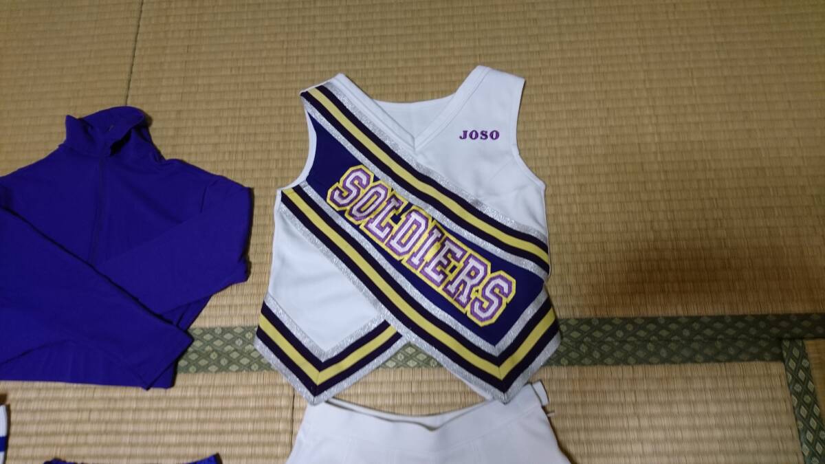 常総学院高校 チアユニフォームセット(応援ユニフォーム、ウエア