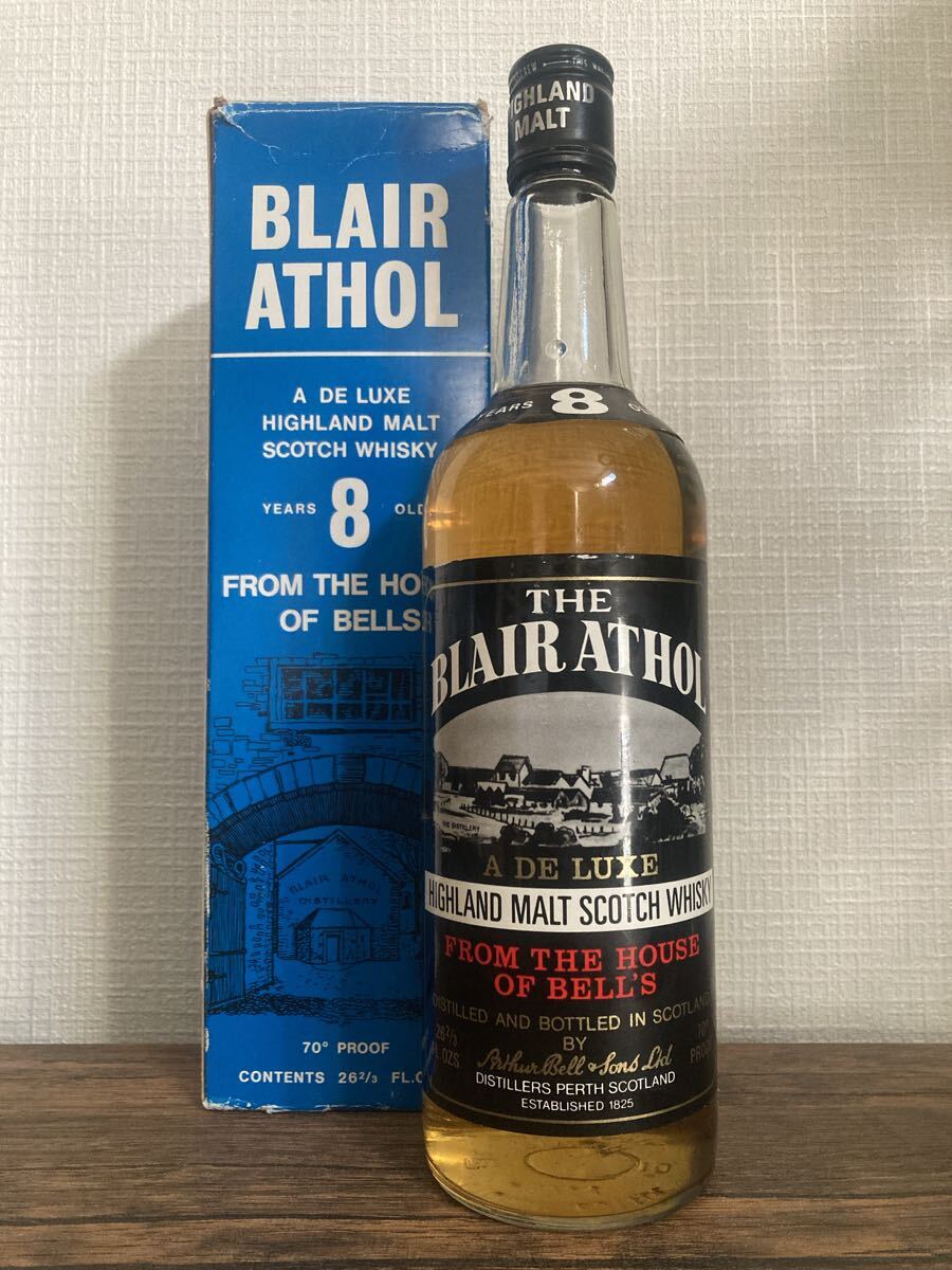 希少古酒】ブレアアソール Blair Athol 8年 1970年代流通品 750ml