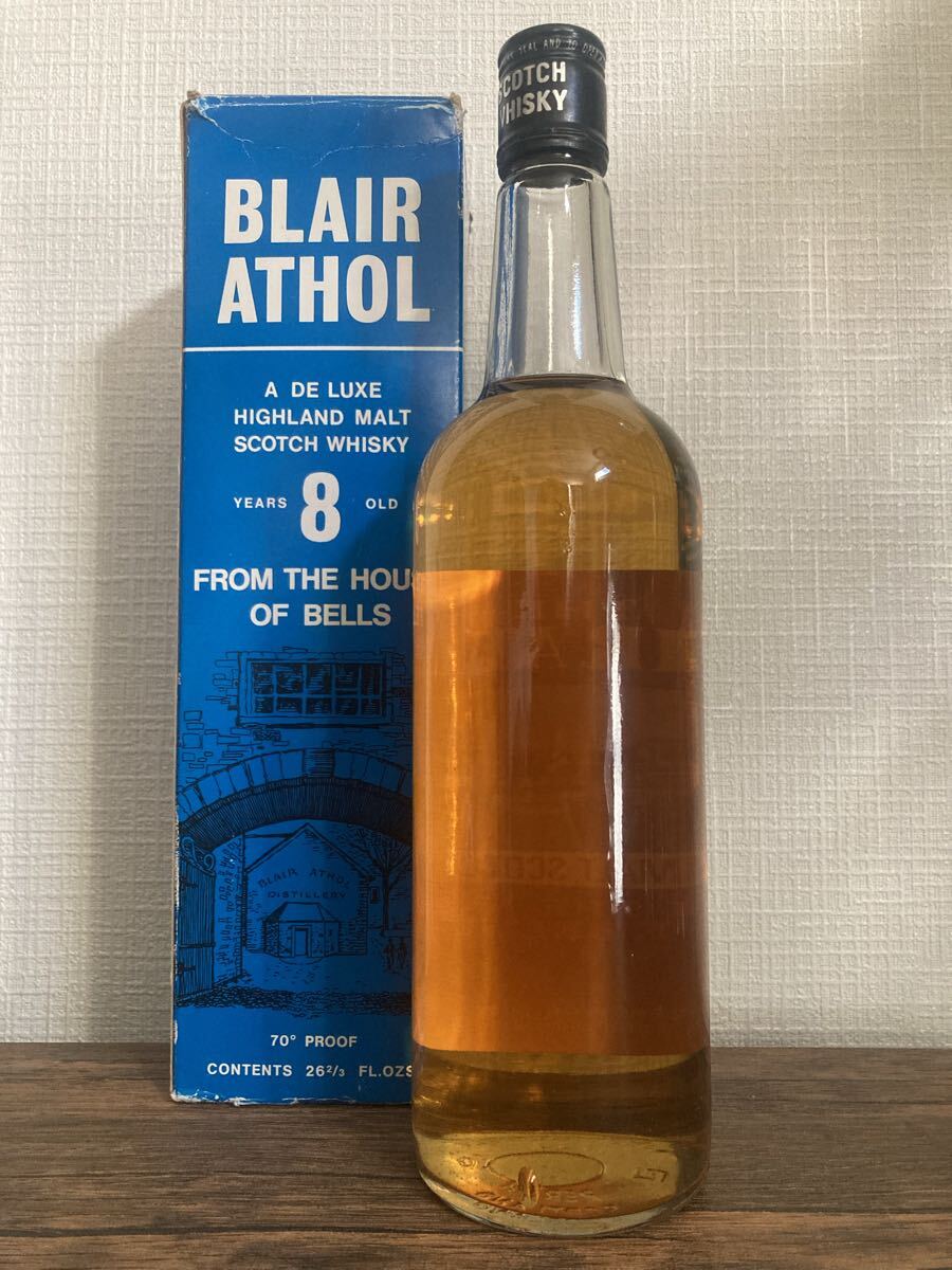 希少古酒】ブレアアソール Blair Athol 8年 1970年代流通品 750ml