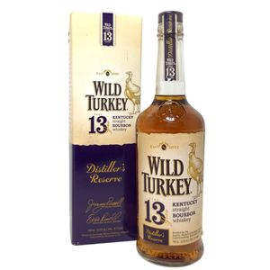 ワイルドターキー 13年の平均価格は15,046円｜ウイスキーの価格相場