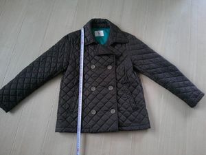 エーグル　AIGLE　コート　レディース　Mサイズ　ブラウン　キルティングジャケット　ダ