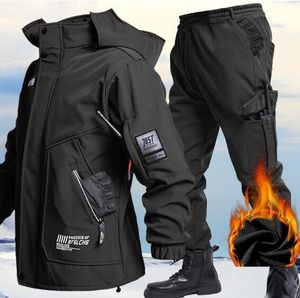 上質秋冬新作防水防風ジャケット 上下セット アウトドアスポーツウェア 釣りセット 釣り