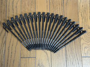 ☆ 新品 未使用品 snow peak スノーピーク ソリッドステーク20 20本セット ペグ キャンプ