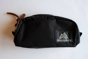【中古】GREGORY ベルトポーチS ★ ブラック・美品 ★ グレゴリー