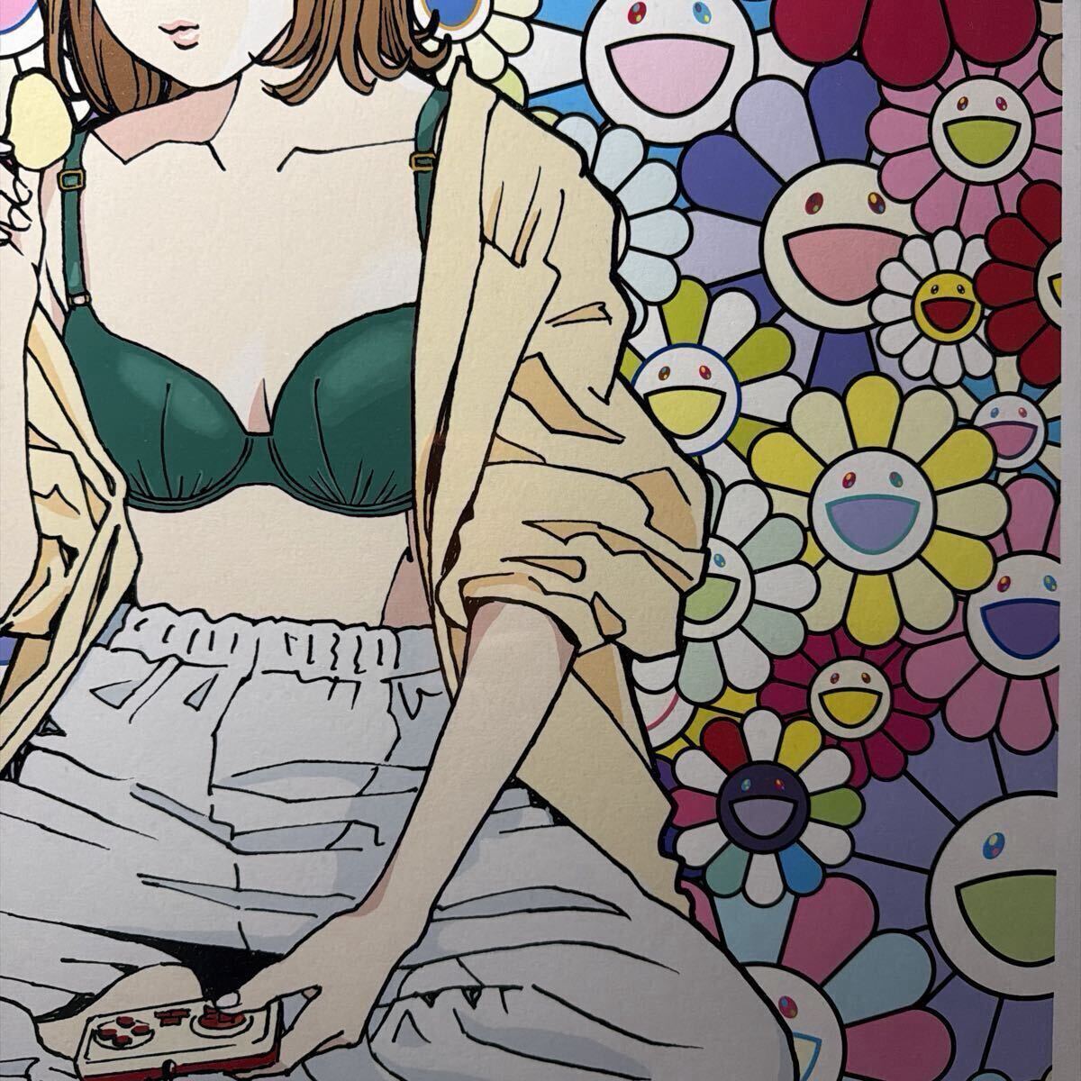 カイカイキキ Tonari no Zingaro 江口寿史・村上隆エディションサイン