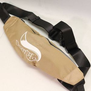 DesertFox ランニングポーチ 色:カーキ エナジーバー収納付き ウエストポーチ ショルダー