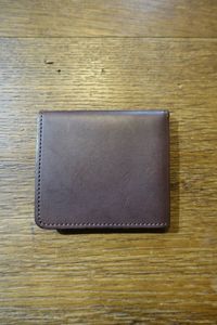 WILDSWANS ウォレット マネークリップ MORRIS（モーリス) カード入れ 茶