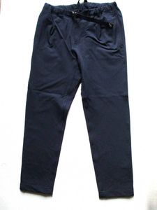 ネイビー★ M グラミチ★ ナイロンソフトシェルクライミングパンツ★ 裾ダブル 紺 アウト