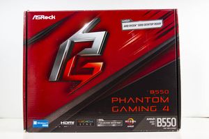 ★M.2可・美品★ Asrock PHANTOM GAMING 4 B550 動作品