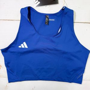 【即決】adidas Adizero アディダス 女子 陸上 クロップトップ レーシングブルマ Royal