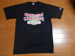 ミズノ　野球　オフィシャル・アンパイア・Ｔシャツ　【新品・審判】