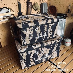 2点セット アウトドア多機能 自立式収納ケース 折りたたみバッグ 大容量 キャップ収納ボ