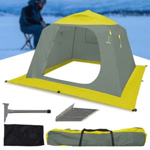 ワカサギ釣りテント　フィッシングテント　4人用　ワンタッチ　設営簡単　235ｘ235cm