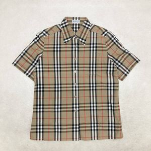 ● 90s Burberrys バーバリーズ 半袖シャツ チェック柄 ノバチェック 白タグ ヴィンテー