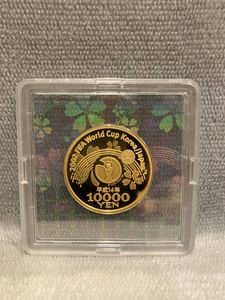 2002FIFAワールドカップ記念金貨セット 2002FIFAワールドカップTM記念『1万円金貨・千円銀貨プルーフ貨幣