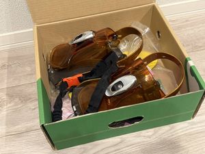 シマノ shimano ヨネックスyonex XTR AB bronze ステップイン アキュブレード