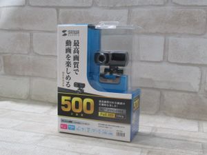 Ω 新H 0318◆ 未使用品 Sanwa Supply サンワサプライ【 CMS-V40BK 】フルHD対応 500万画