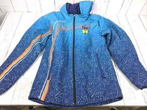 【1yt154】陸上競技用ウエア クレーマージャパン ウインドブレイカージャケット ブルー×