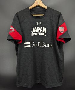 6309C 送料185円♪ UA アンダーアーマー バスケットボール 日本代表 メンズ 半袖 Tシャツ