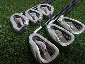 DUNLOP/ダンロップ XXIO/ゼクシオ 4代目 アイアン #7～9,Pw As Sw 6本セット 純正カーボ