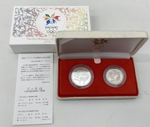 長野オリンピック冬季競技大会 純銀(セット)の中古価格は43,853円