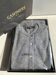 Jt313◆enjour エンジュール◆カシミヤ100％ ニット カーディガン グレー 日本製 レディ