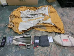 T【Q9-80】【160サイズ】1円～/CHUMS チャムス/4人用 Aフレームテント T/C 4/※組立未実