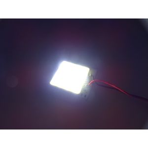 ハイパワー 面発光 COB 40mm×35mm LED バルブ　白 ホワイト　トランク ラゲッジ ルーム