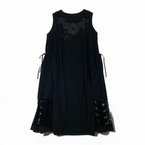 46a30 《美品》 TOKUKO 1er VOL トクコプルミエヴォル ノースリーブワンピース フレアワ