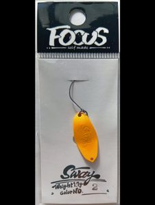 新製品【FOCUS】Sway 1.7g No.2 BOSS金 フォーカス スウェイ