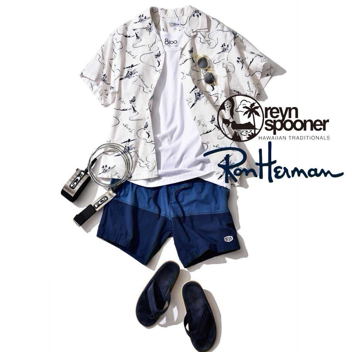 Reyn Spooner×Ron Herman】Safari掲載◎!!RHC ロンハーマン レイン