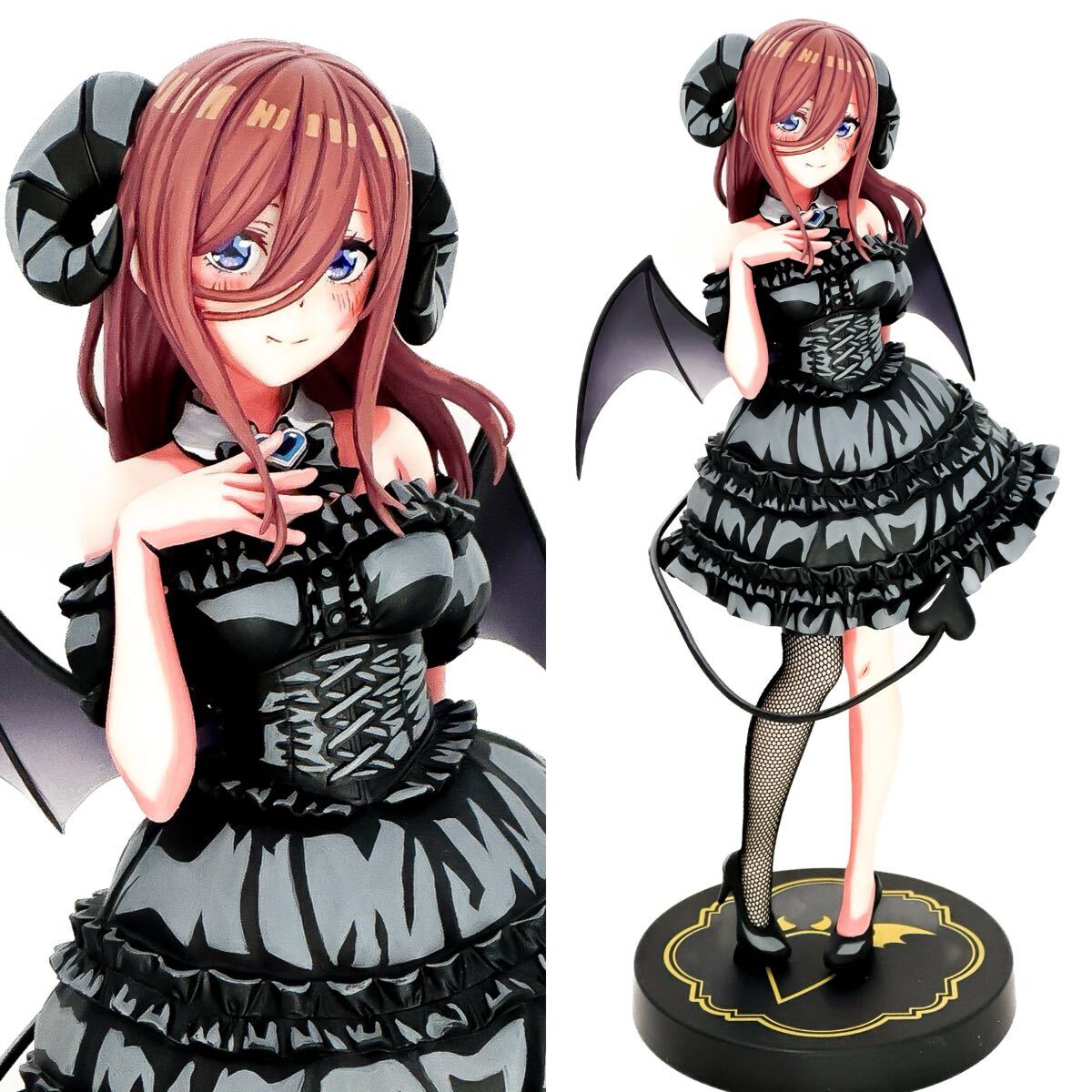 中野三玖 五等分の花嫁 リペイントフィギュア BiCute Dark Figureー