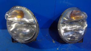 (S)　スズキ ツイン EC22S 純正 ヘッドライト ヘッドランプ 左右セット STANLEY P1281 H4