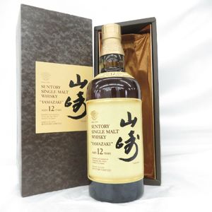 山崎 12年 旧ラベルの値段と価格推移は？｜11件の売買データから山崎