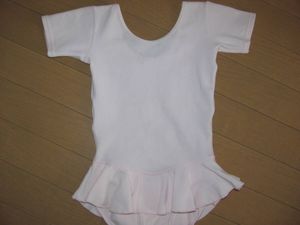  used★Chacott チャコット MADE IN TOKYO 半袖 バレエ レオタード キッズ 子ども ジュニ