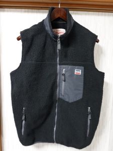■0205■リーバイス LEVIS フリースベスト L 黒 ●